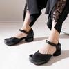 Heeled Sandals Women's Designer Casual Sport Shoes Summer Women 2025 Fashion Dress Slides Walking New Retro Zapatos De Mujer