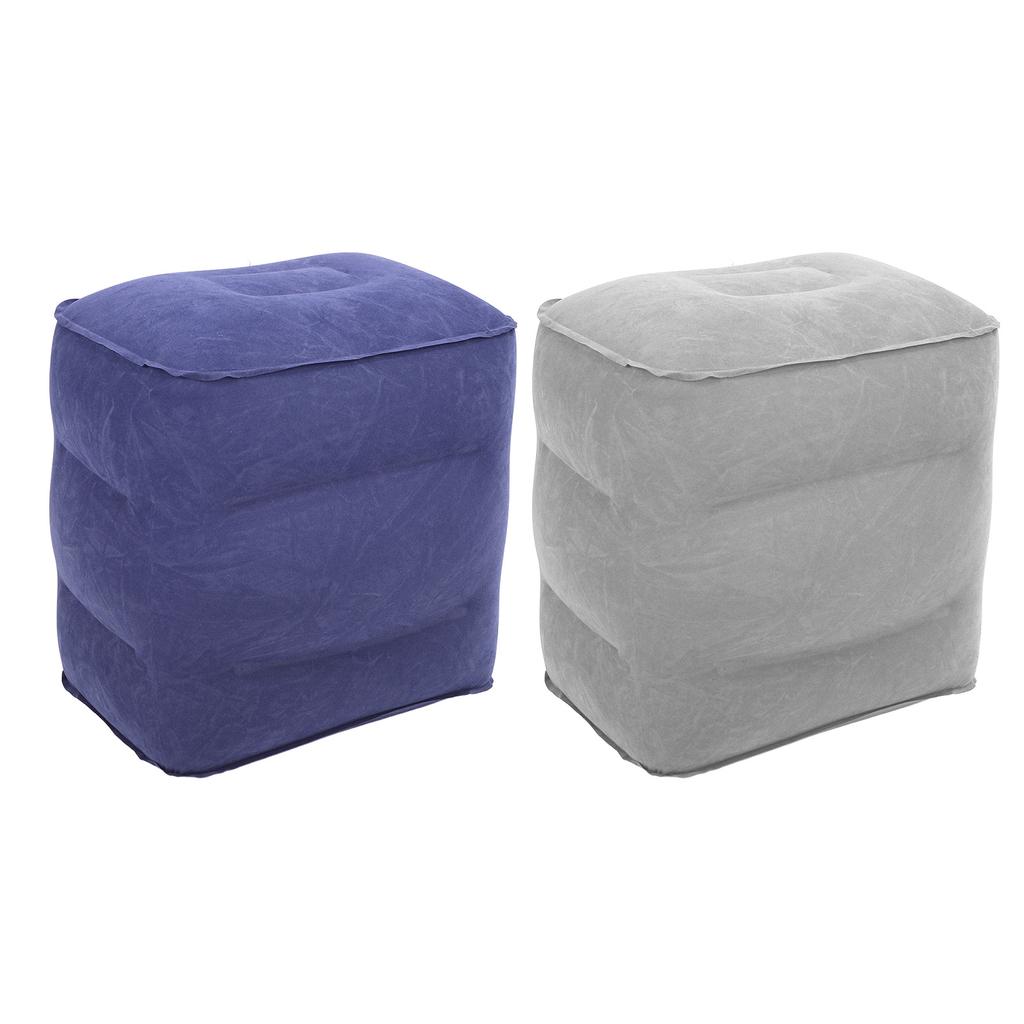 Nafukovací opěrka nohou Pohodlná ergonomická přenosná cestovní opěrka nohou do letadla a auta