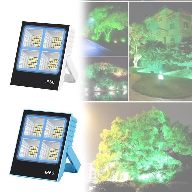 Led Charged Solar Outdoor Floodlight Bright Waterproof Magnetic Light Camping