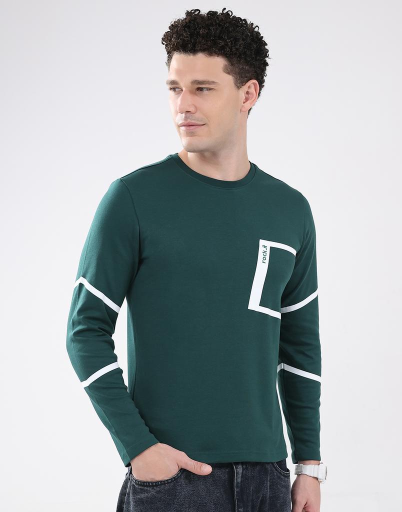 Rock it Men Round Neck Full Sleeve T-Shirt