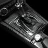 ABS Carbon Fiber Gear Shift Panel Trim Set Spare Parts For C Class W204 2007-2013