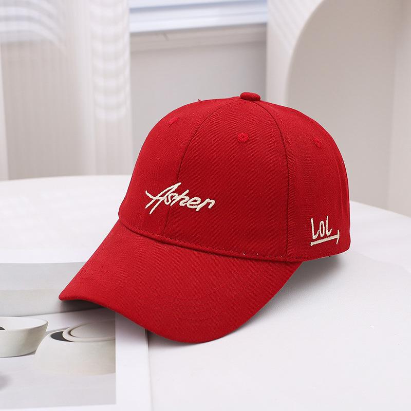 Summer Hat Men'S Embroidered Visor Outdoor Hat Travel Sun Protection Women'S Cap Fashion Versatile Baseball Cap