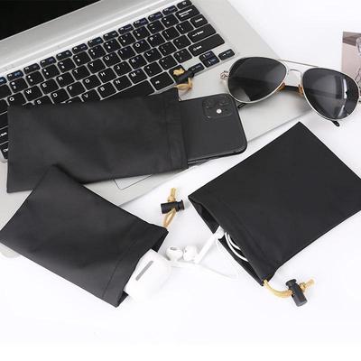 PU Mobile Phone Waterproof Bag, Jewelry Packaging, Headphone Storage, Power Bank Drawstring Pouch