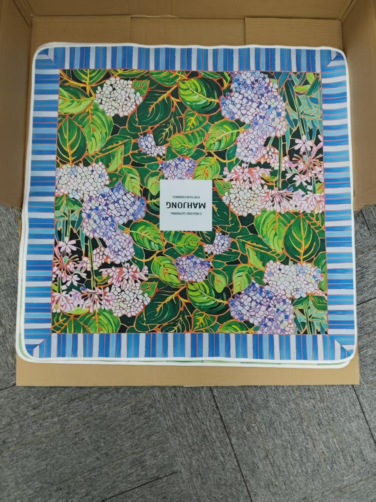 Mahjong Table Mat Foldable Modern Luxury