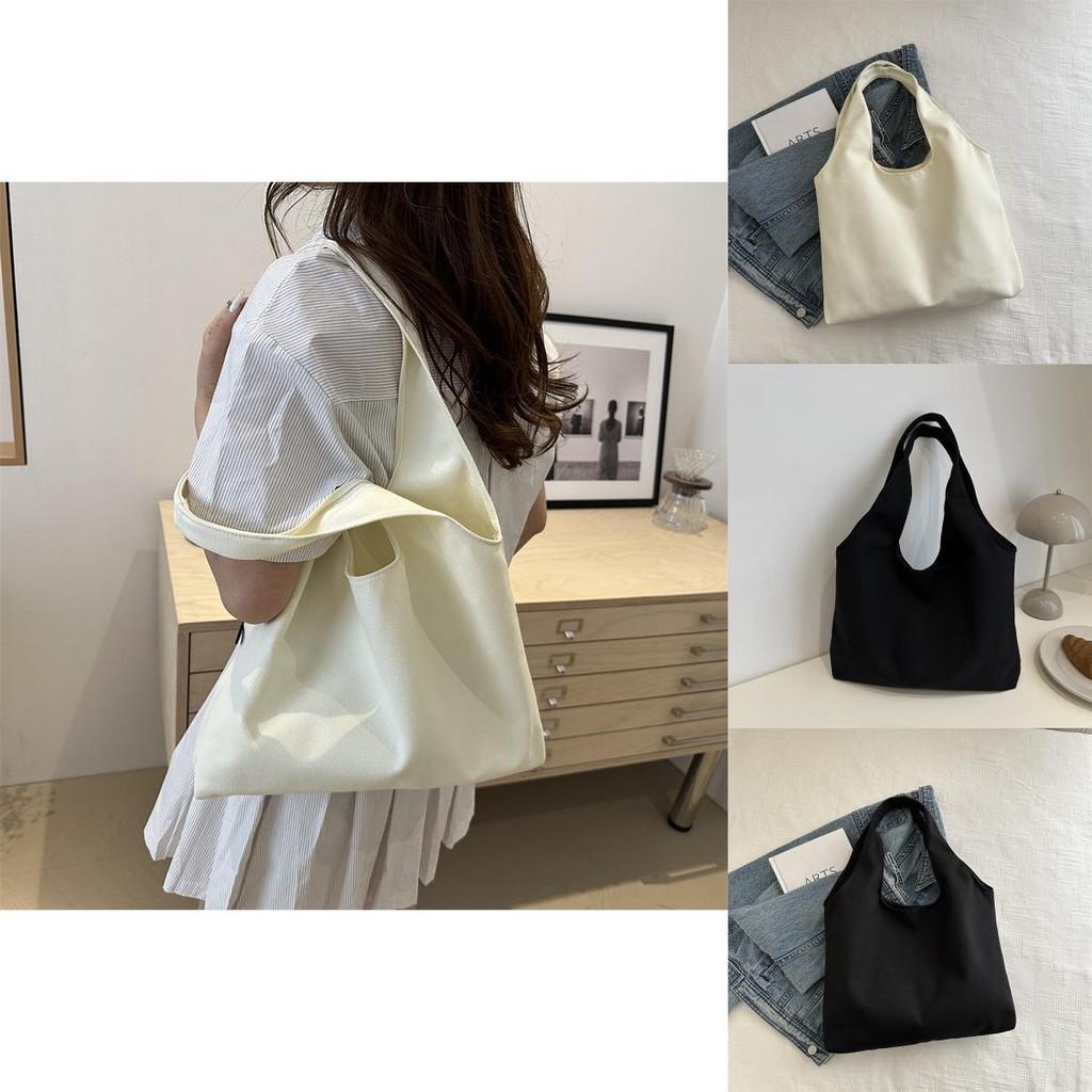 Stylish Trendy Large Capacity Korean Fashion Tote Bag For Women Casual Canvas