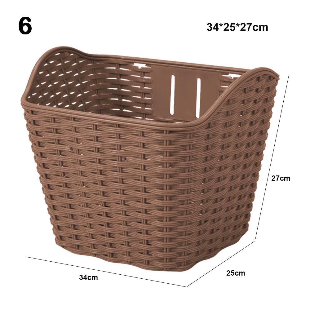 Hollow Children Bike Basket Multicolors Scooter Handlebar Basket Rear Cycling Accessories