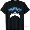 Diabeetus Diabetes Awareness Diabetic Beard Patients Elderly Person T Shirt Vintage Washed Casual Stylish Stretched