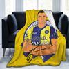 Maccabi Tel Aviv Ganzjahres-Fleece-Decke Überwurf Ultraweiche Flanelldecke Digital bedrucktes Premium Fluffy Mikrofaser-Fleece