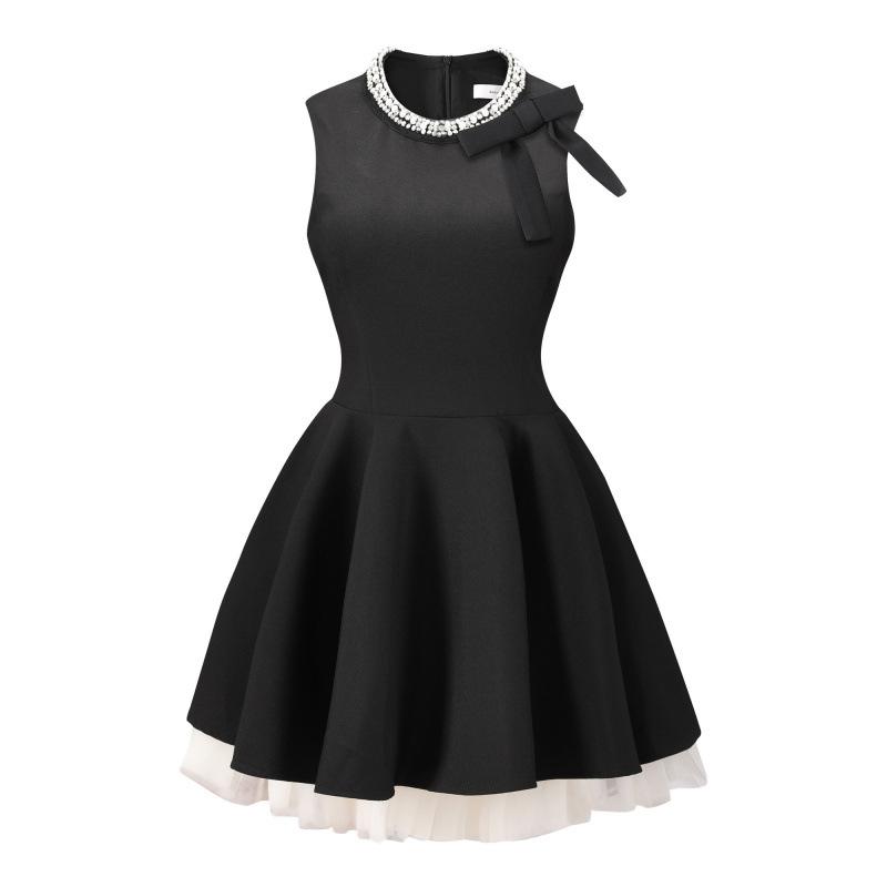 Barb Chill Banquet Thousand Diamonds Hepburn Princess Dress Dress Women's Vest Dress Birthday Dress Dress