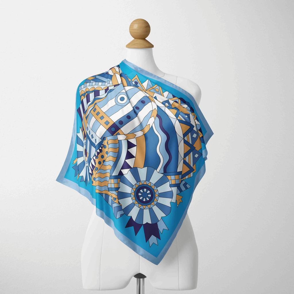 70cm*70cm  Scarf  Women Silk Satin Women Bandana Scarves Scarf for Women Neckerchief luxury Scarf Headband Foulard Gift