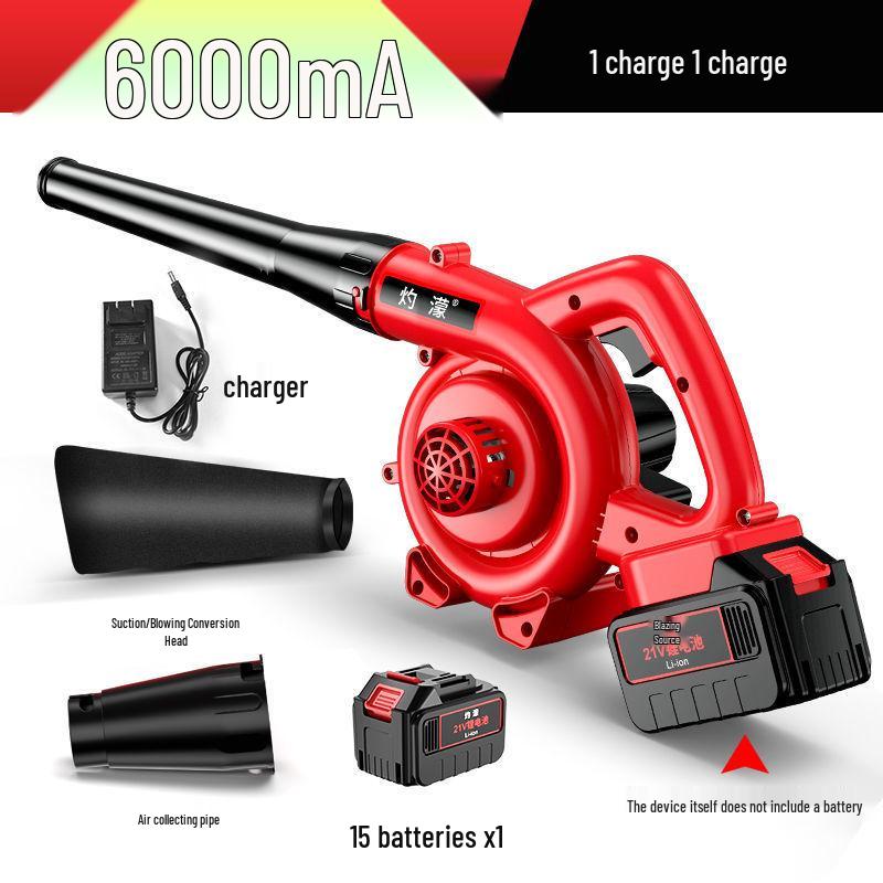 High-Power 24V Excavator Dust Collector & Filter Blower - 12V/220V Vacuum Cleaner