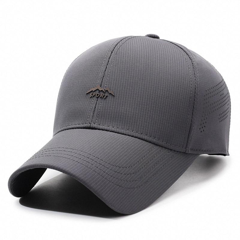 Jaro Léto Středního věku Pánská kšiltovka Čepice na opalování Outdoor Dad Cap Prodyšná kšiltovka