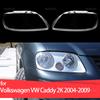 For Volkswagen VW Caddy 2K 3th 2004-2009 Headlight Cover Car Headlamp Lens Glass Replacement Front Lamp Shade Auto Shell