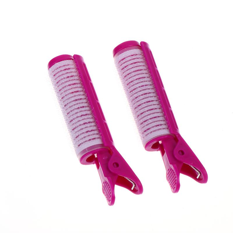 2Pcs Salon Perm Rods No Heat Durable Hairdressing Styling Non Slip Morgan Perm Curler Clips Hair Root Cold Perm Bar For Salon