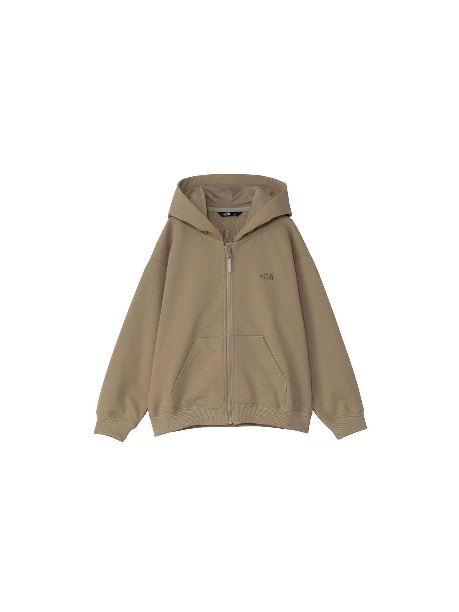 

The North Face Griz Sweat Logo Full Zip Classic Size 150 Hoodie, Khaki,