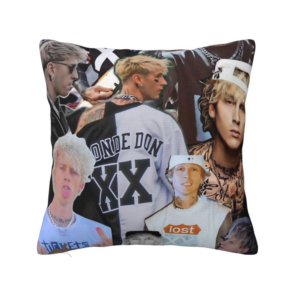 Mgk Lost Americana Tour - Pillow Cover Merch Printed Cushion Cover Gift Throw Pillow Case Cover Home Multiple Sizes