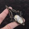 Plume Agate Pendant Copper Wire Wrapped Pendant Stylish Pendant Wire Wrap Gemstone Jewelry Handmade Designer Pendant Copper Jewelry For Gift