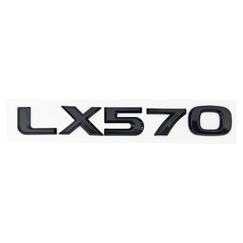 3D ABS Logo For Lexus GX470 LX570 LX600 RX350 RX300 Emblem Number Letters Sticker Car Trunk Badge Adhesive Decal AccessoriesDX7