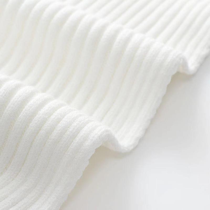 IHUASU Autumn and Winter Women's Knitted Cardigan Loose Solid Colour Jumper