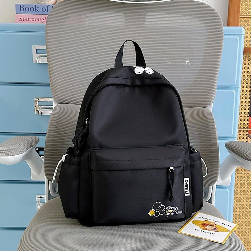Schoolbag schoolbag girls ins wind niche backpack simple junior high school high school students elementary school students versatile backpack