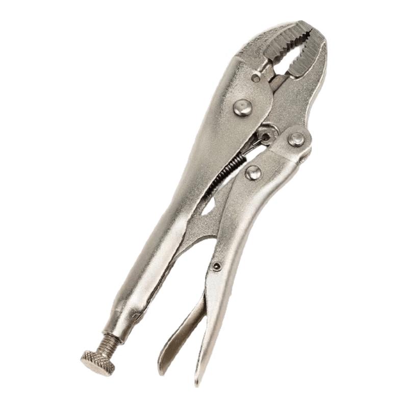 SATA Industrial Round Jaw Locking Pliers with Cutter 7 inch