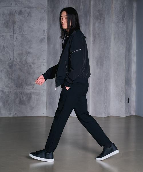 [OKEYPLACE] 5.5cm Hidden Heel Basic Sneakers Black OKPL-55SN102
