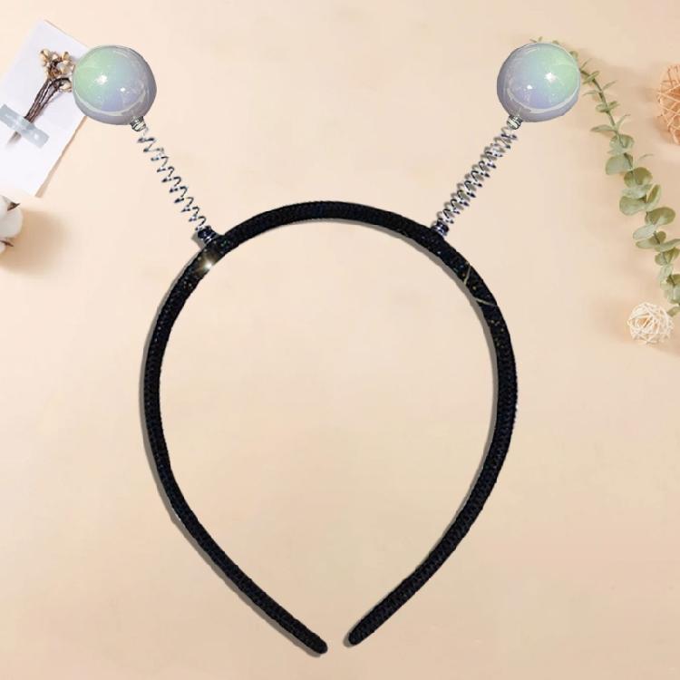 Spring Ball Hairhoop Elastic Hairhoop with Shining Color AntiSlip Design For Women Girls Festival and New Year Event