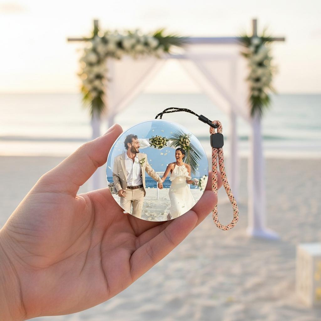 WIFI Memory Sphere Lamp Long Lasting Creative Display Sphere Lamp Rechargeable 3D Memory Orb DIY Gift for Anniversary Birthday