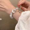 White Moonlight Moon Bracelet Women's High Sense Niche Design Birthday Gift Girlfriend