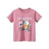 27Home Brand Export Kidsren's Clothing 2026 Summer New Style Kidsren's Pure Cotton Printed Short-Sleeved T-Shirt Baby Girl Clothes