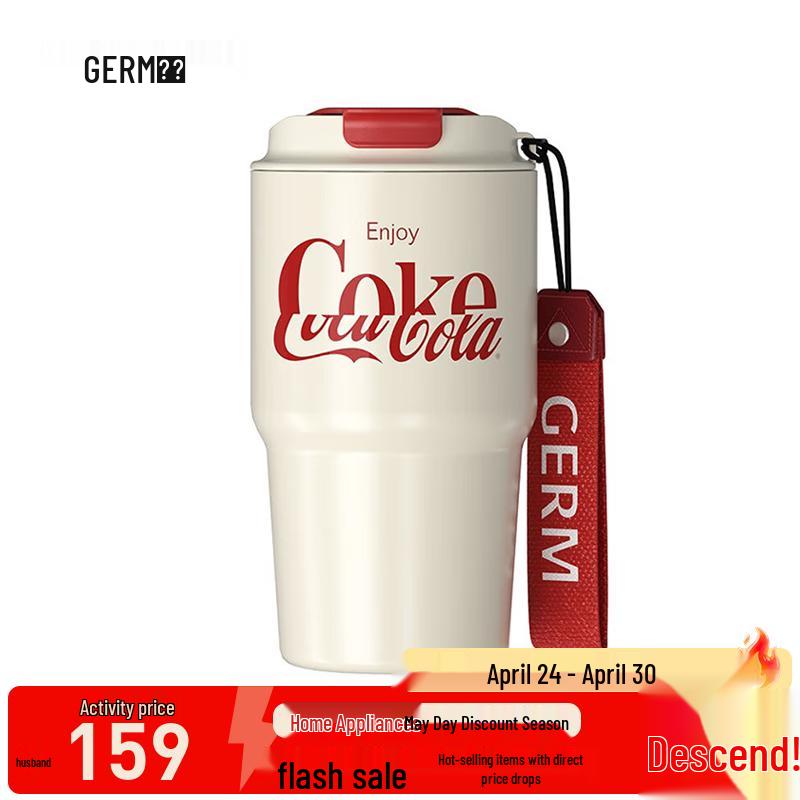 Germ Coca-Cola 316 Stainless Steel Portable Thermos Mug
