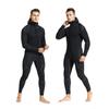 Diving Wetsuit 5mm Men Full Body Hooded Front Zip Warmth Thermal Neoprene Scuba Snorkeling Swimming