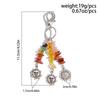 Y2K Exquisite Stylish Stars Sun Moon Key Chains For Women Glass Bead Stone Bags Key Rings Accessories Couple Keychains Jewelry