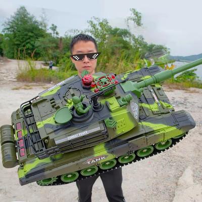 2204 Neu 1:12 33/44CM Super RC Tank Launch Cross-Country Tracked Fernbedienung Fahrzeug Ladegerät Schlacht Hobby Junge für Spielzeug Kinder Kinder Geschenk
