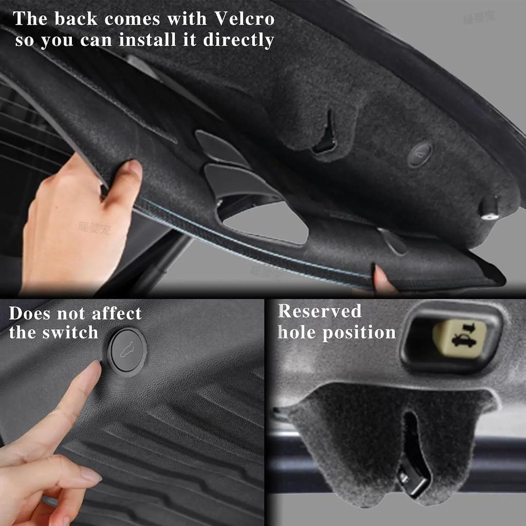 TPE Protective Pad for Tesla Model YL Trunk Anti-dirty Pad Trunk Scratch Mat New Model YL Launch 2026 Tailgate Protective Mats