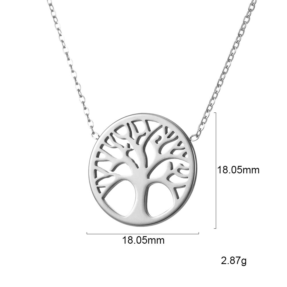 My Shape Lightning Necklaces For Women Tooth Mountain Heart Stainless Steel Necklace Choker Fashion Jewelry Gifts For Girlfriend