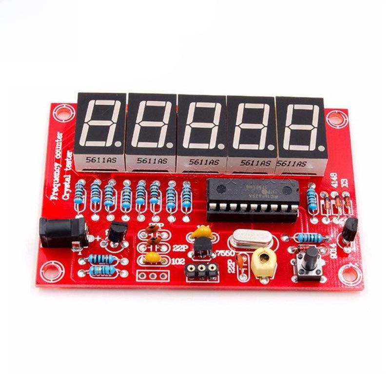 Five-Digit Digital Tube Display DIY Crystal Oscillator Frequency Measurement Kit