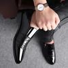 Genuine Leather Shoes Men's Breathable Business Formal Dress Youth Men's Shoes Wedding Shoes