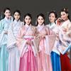 Chinese Ancient Traditional Costume Woman Tang Dynasty Dress Fairy Cosplay Hanfu