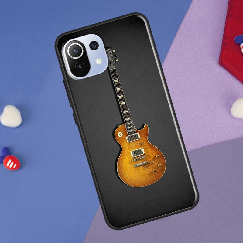 Guitar Instrument Music Cover For Xiaomi 14 Ultra 13 11T 12T 13T 14T Pro POCO X6 X7 Pro X3 X5 F3 F5 F6 M6 Pro Case