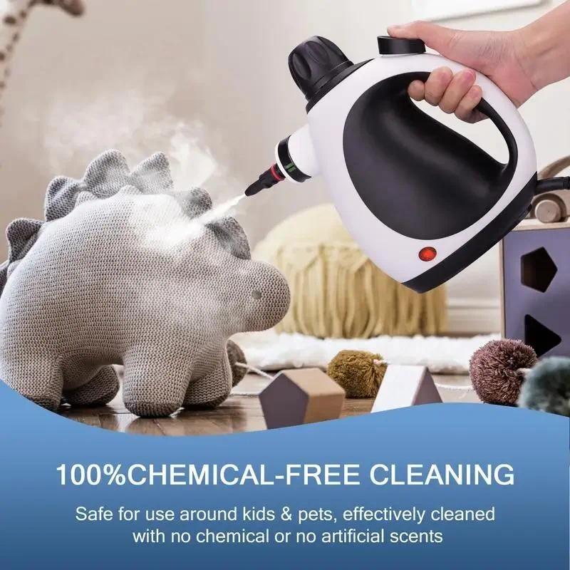 1050W High Power Multipurpose Portable Pressure Steamer Cleaning Kit Household Handheld Steam Cleaner