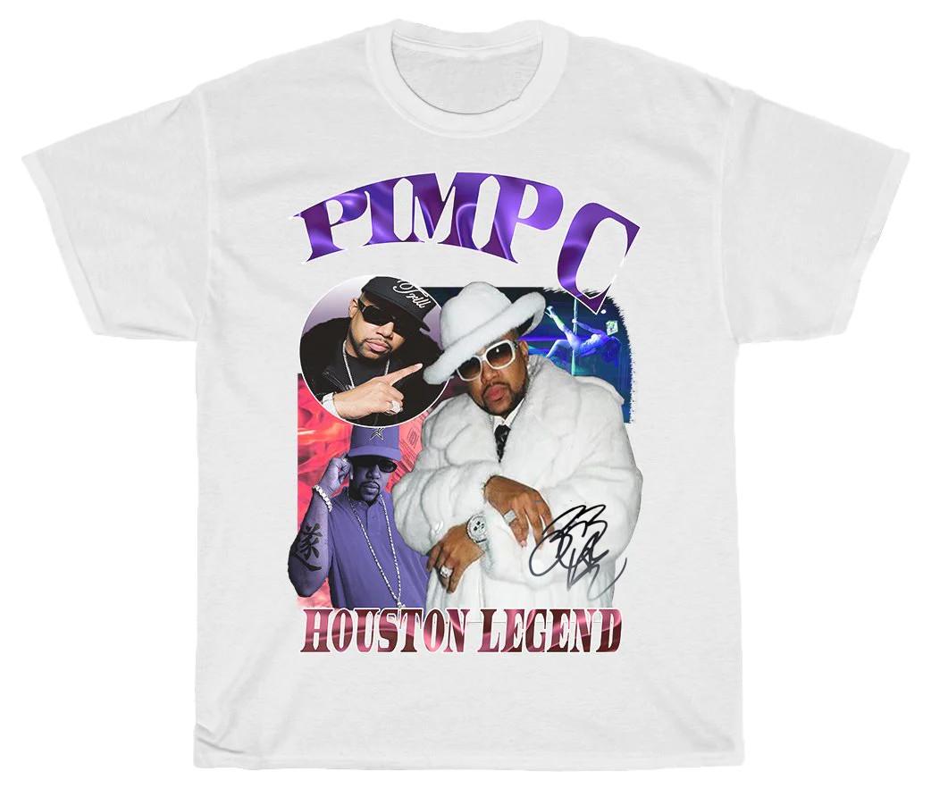 

26 New Pimp C Short Sleeve Gift For Fan White All Size Unisex T-Shirt TMB402 Unisex T-Shirt XXXL