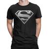 Men Women Comics Supermans T Shirts 100% Cotton Tops Casual Short Sleeve Round Collar Tees Gif
