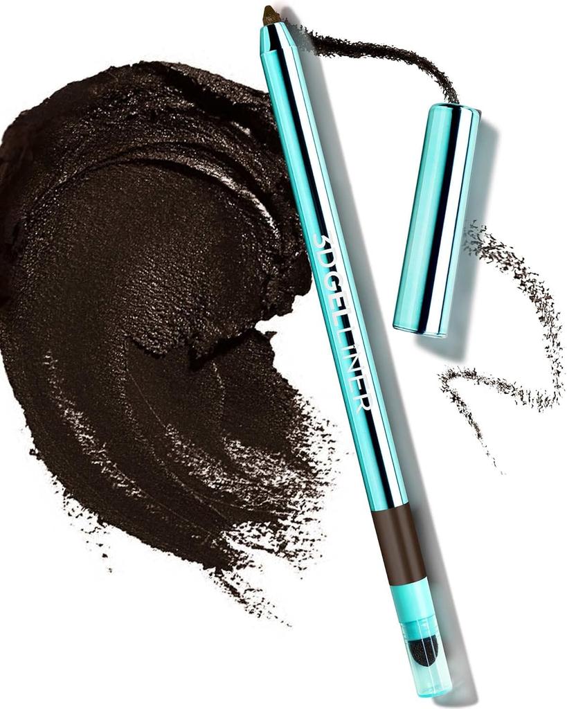 CLIENTO Eyeliner Havana Dark Chocolate Pencil, Waterproof, Long-Lasting, Quick-Drying (2 Brown)