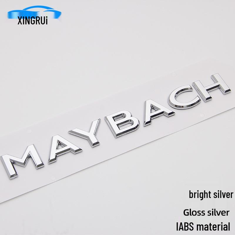 Mercedes-Benz Maybach S-Class Vito Rear Trunk Metallic Tail Sticker