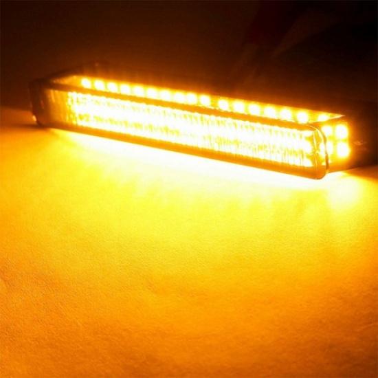 For Ford F-150 04-14 Dynamic LED Smoked Under Side Mirror Turn Signal Lights D