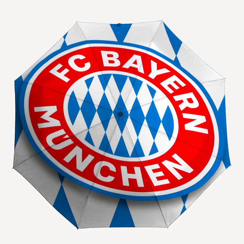 1pc B-Bayern Munich (8) Umbrella, Sun Protection, And UV Shielding. It Has Eight Sturdy Ribs for Outdoor Use And Perfect As a Holiday Gift
