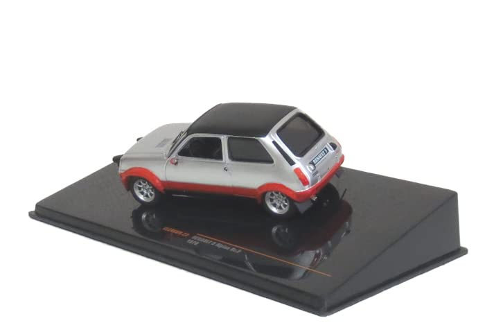 Ixo Model Renault 5 Alpine 78 Silver Ready To Race CLC466N Gr.2 1/43