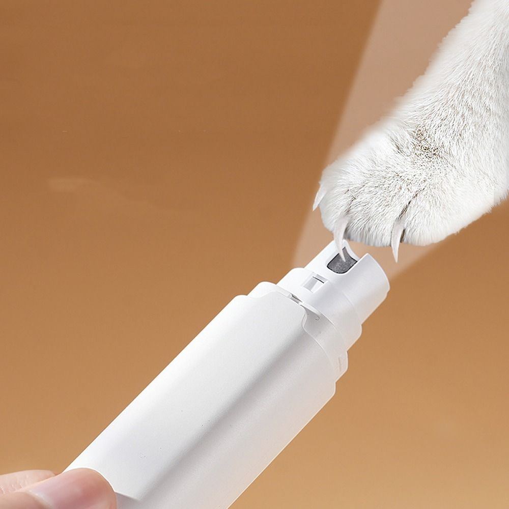 Quiet Operation Electric Dog Nail Grinder LED Light Pet Claw Trimmer Pet Nail Grinder  Cat Paw Care