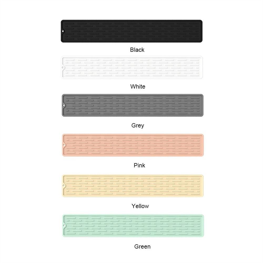 Guard Sink Water Prevent Silicone Drain Pad Silicone Faucet Mat Splash Catcher Faucet Absorbent Mat